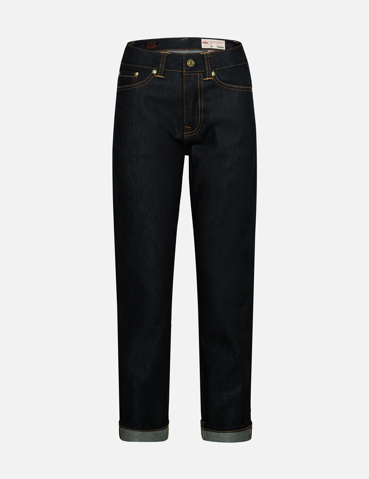 Brocade Appliqué Seagull Relax Fit Jeans