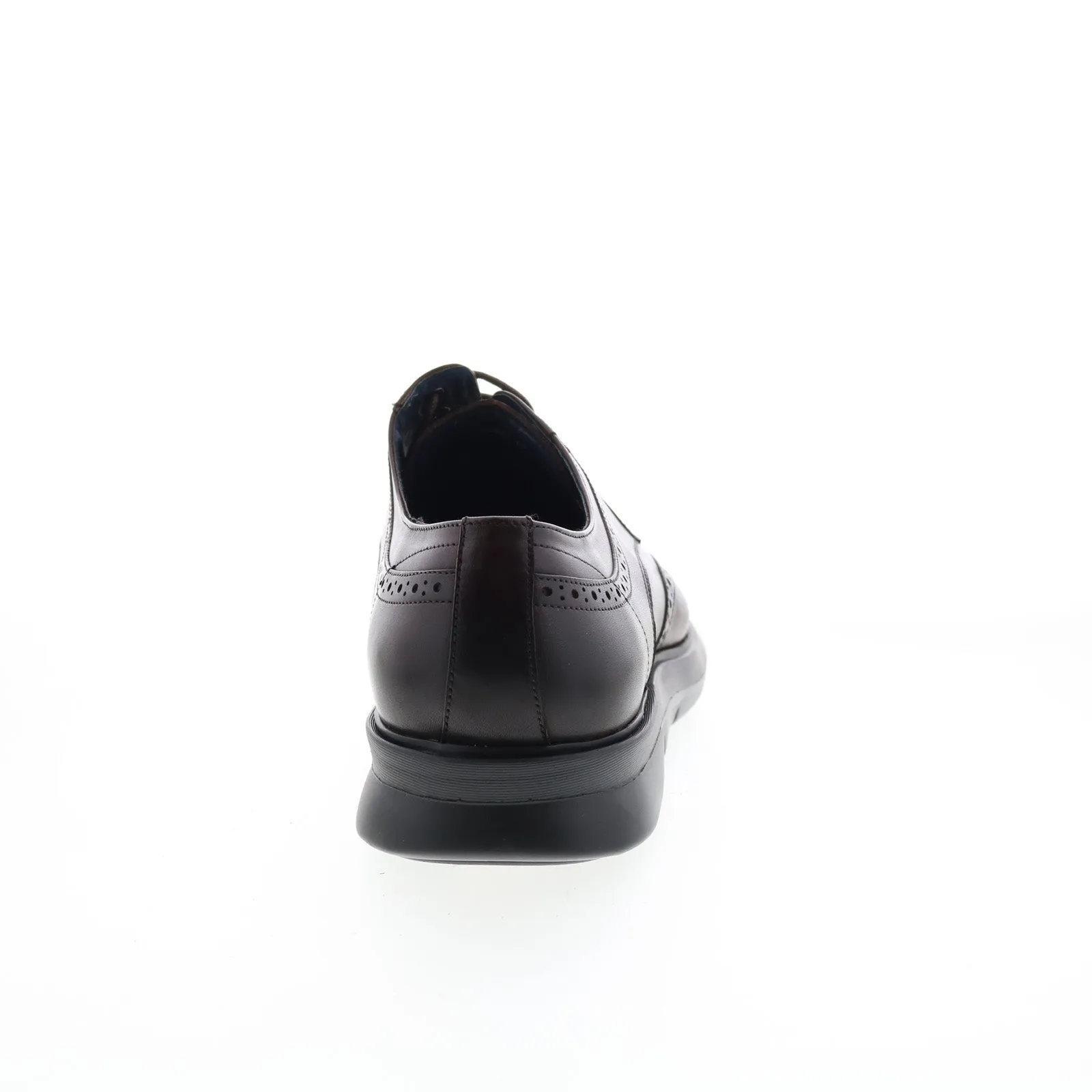 Brown Wingtip Oxfords for Men by Zanzara