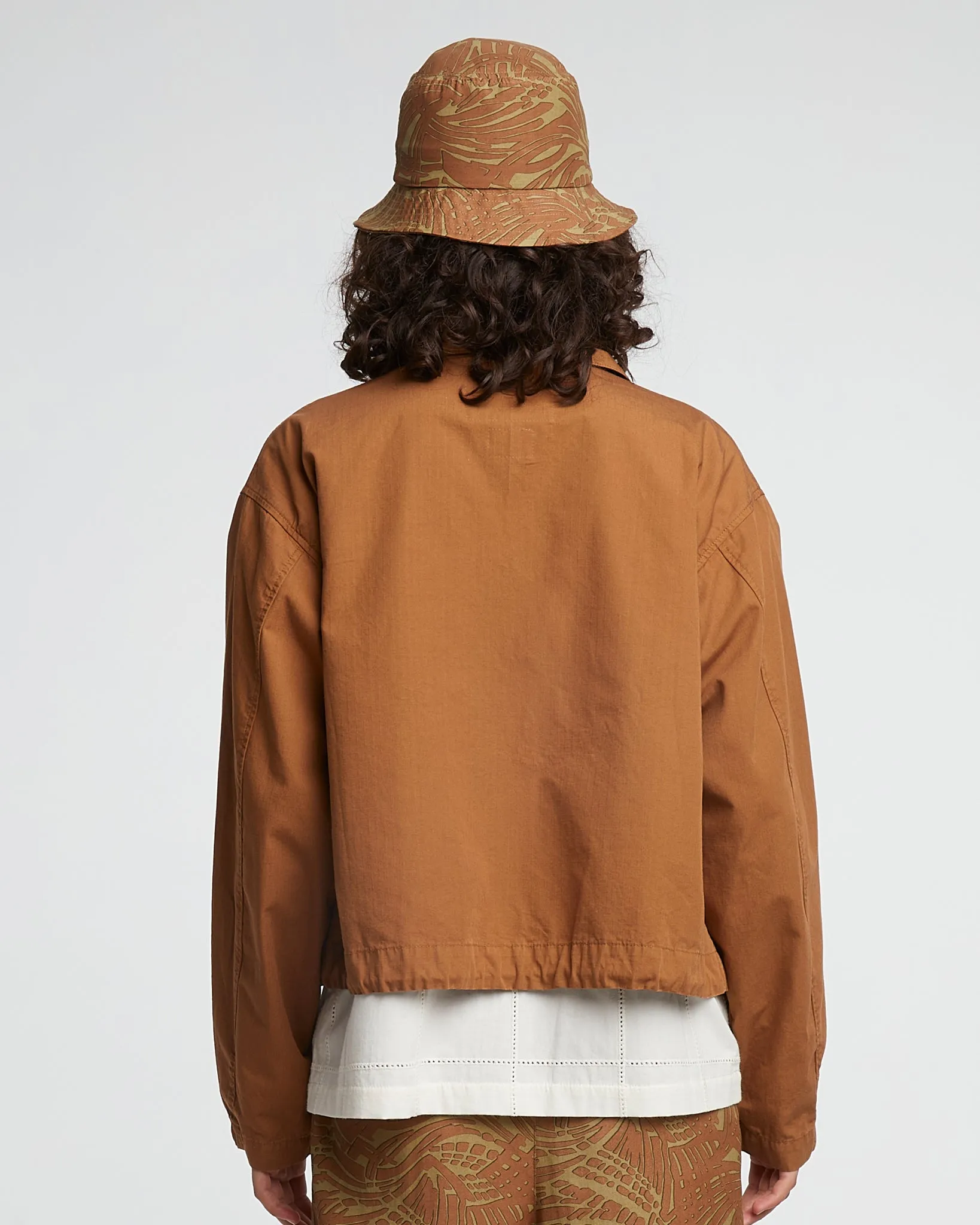 Bucket Hat Bamboo Rayon Amber