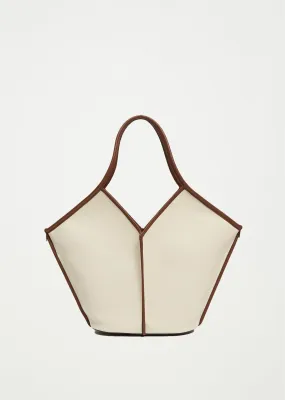 Calella Bag — Beige/Chestnut