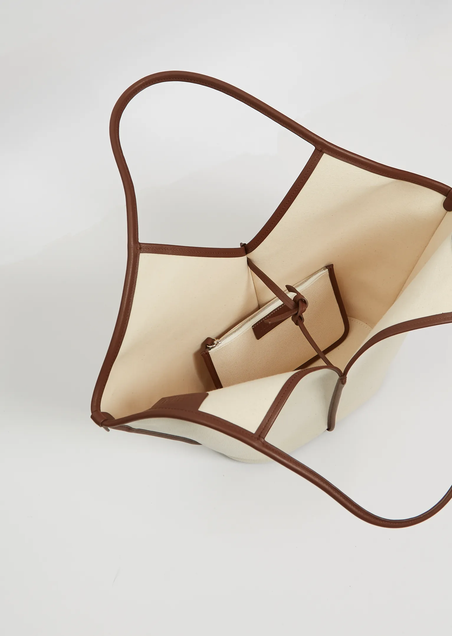 Calella Bag — Beige/Chestnut