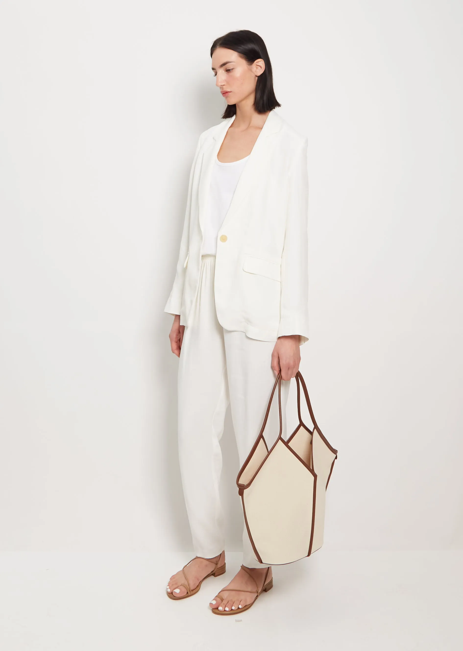 Calella Bag — Beige/Chestnut