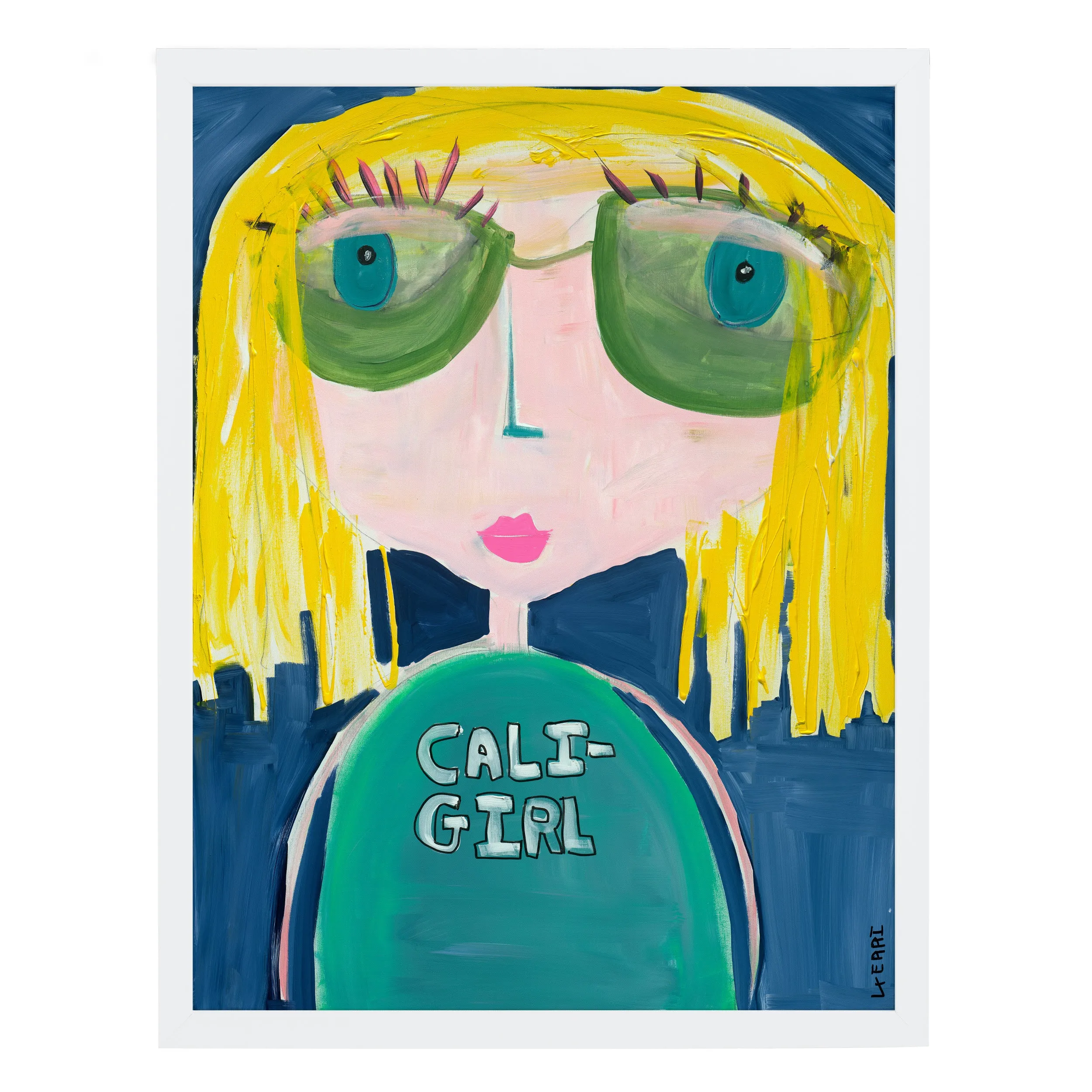 Cali Girl Art Print