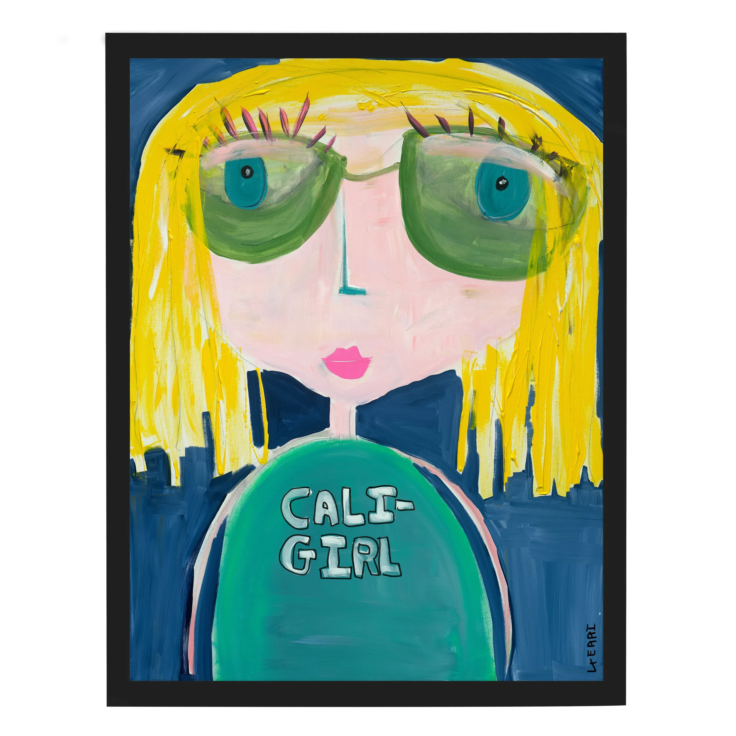 Cali Girl Art Print