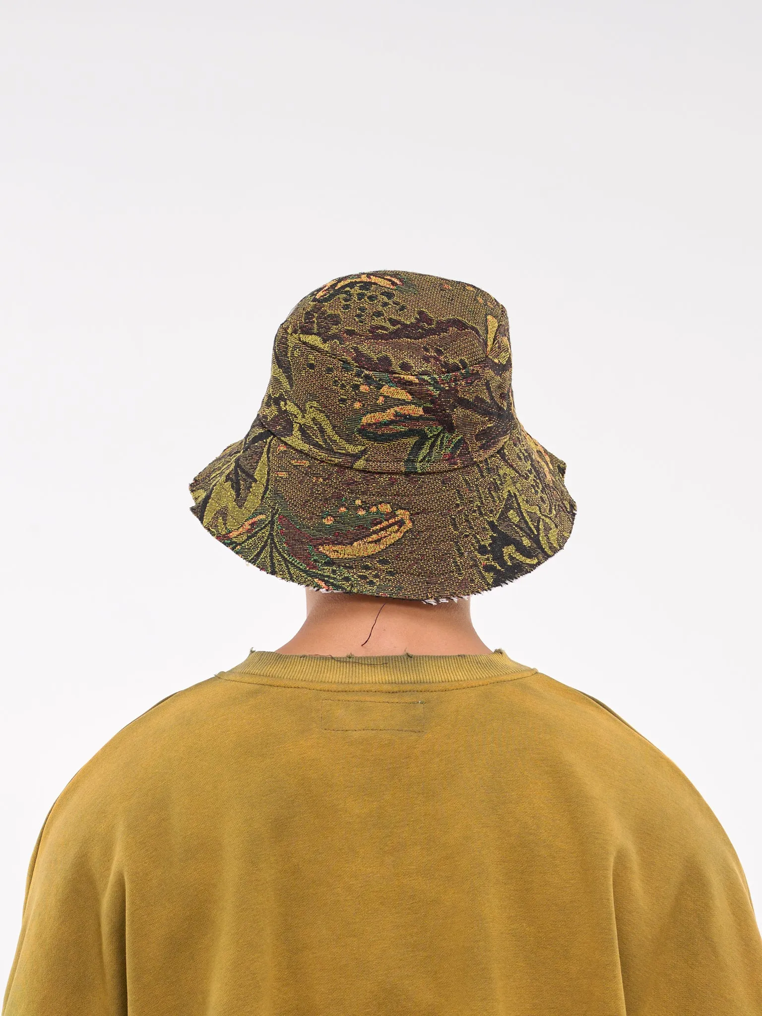 Camouflage Jacquard Bucket Hat (CAMOUFLAGE-JACQUARD-BUCKET-GRE)