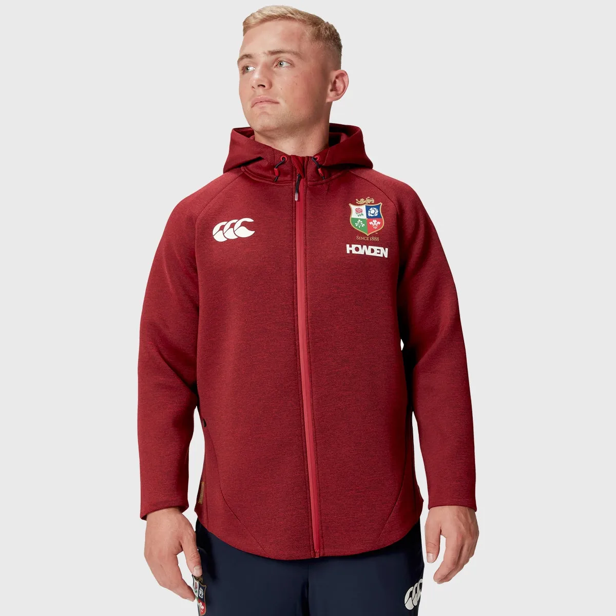 Canterbury British & Irish Lions Men's Everest Hoody Red