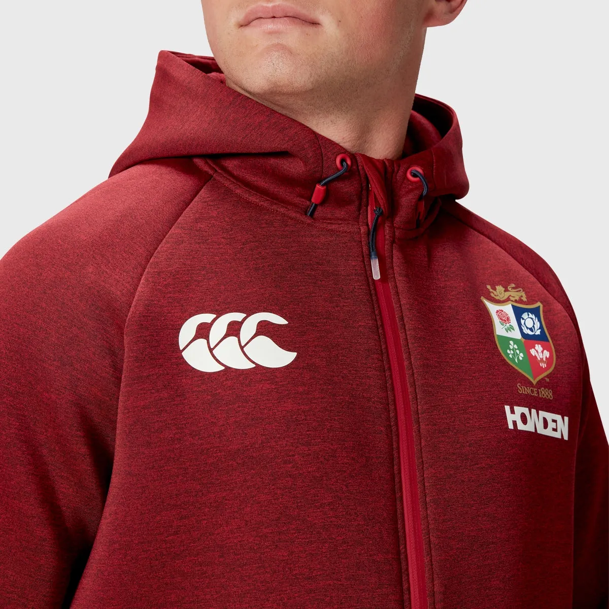 Canterbury British & Irish Lions Men's Everest Hoody Red