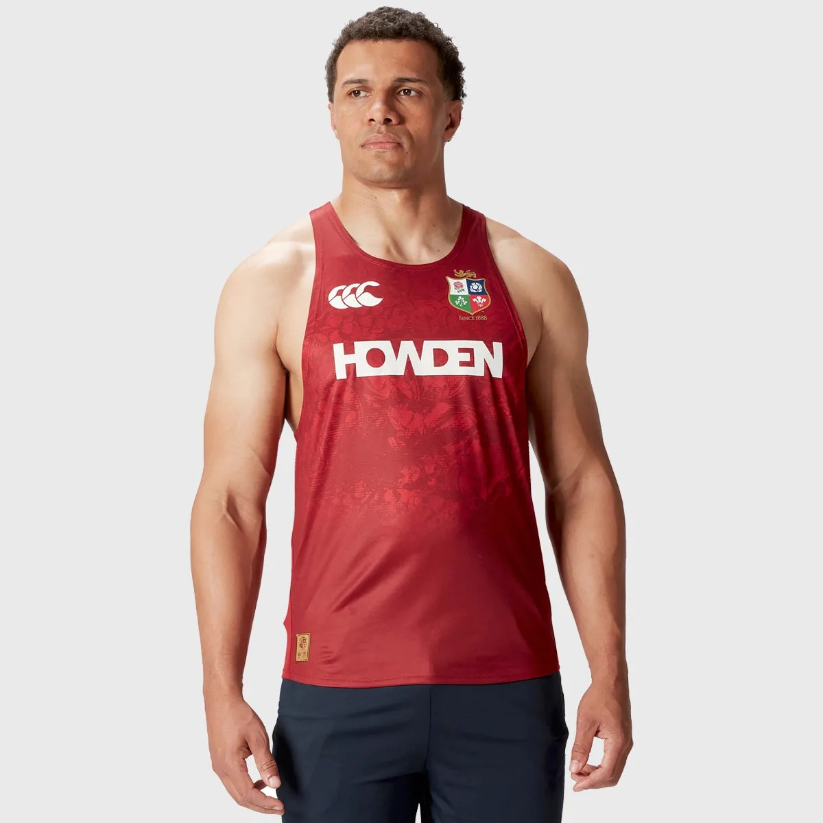 Canterbury British & Irish Lions Men's Poly Singlet Red