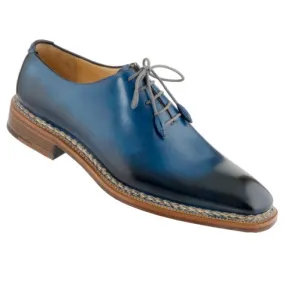 Norwegian Stitch Oxfords Blue