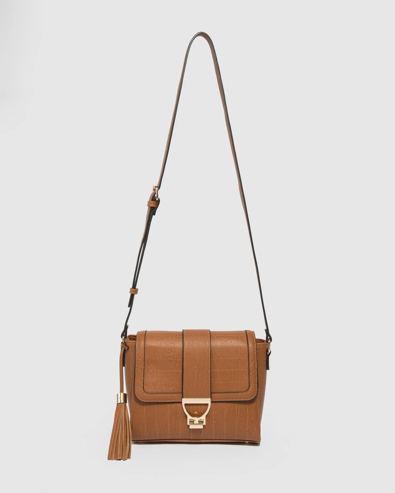 Caramel Dianna Crossbody Bag