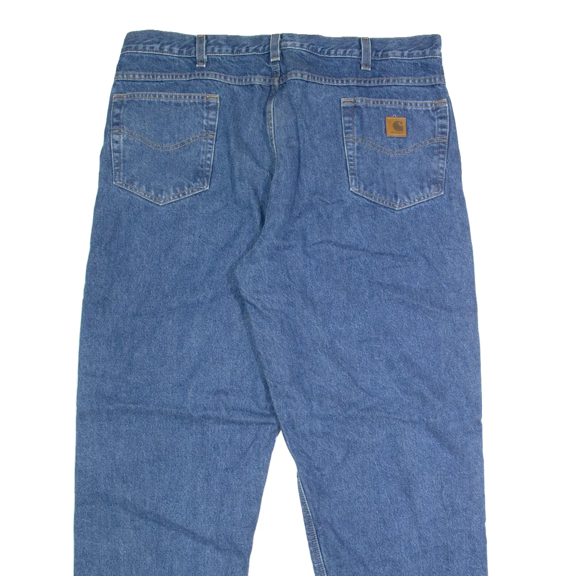 CARHARTT Mens Jeans Blue Regular Straight W40 L32