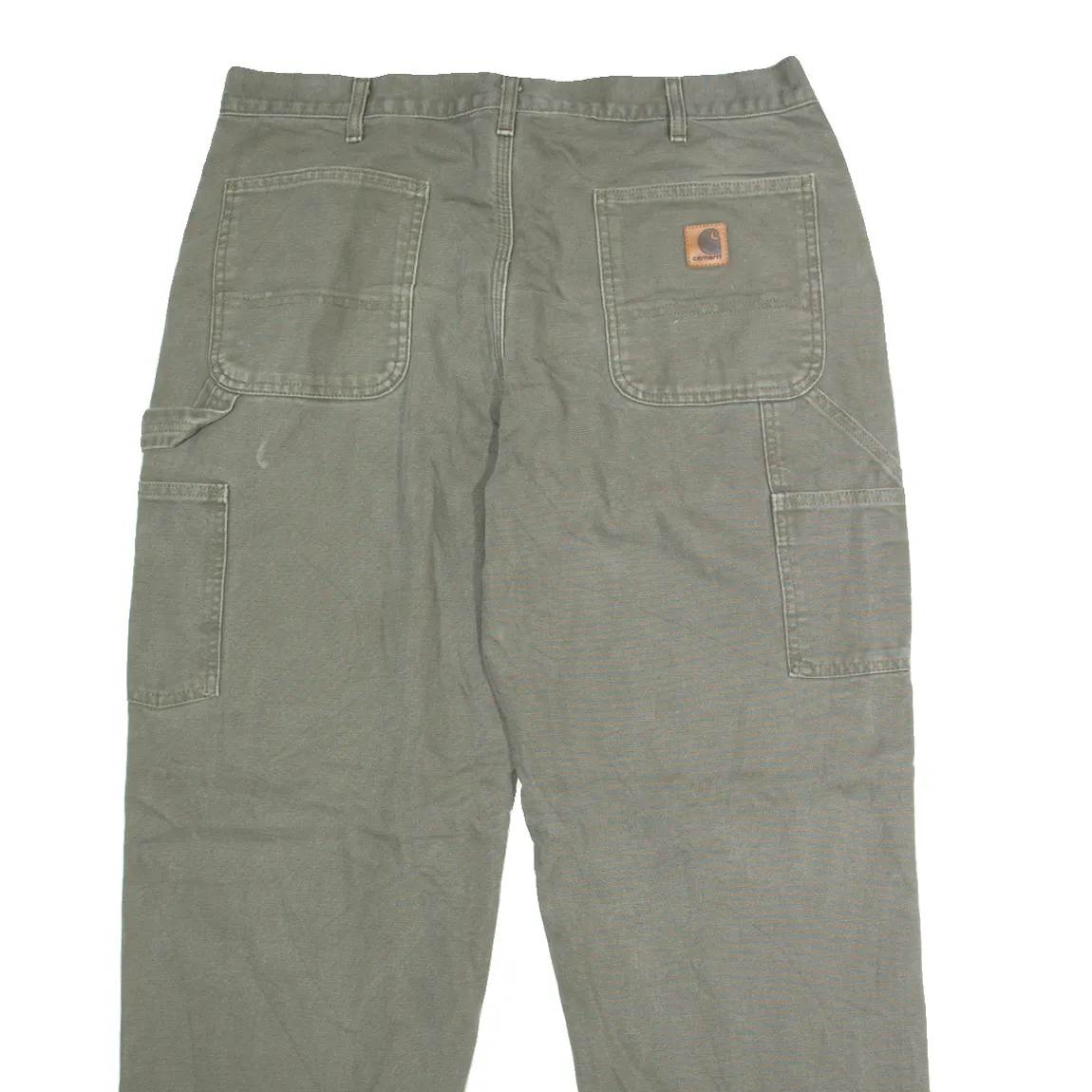 CARHARTT Mens Jeans Grey Regular Tapered W34 L30