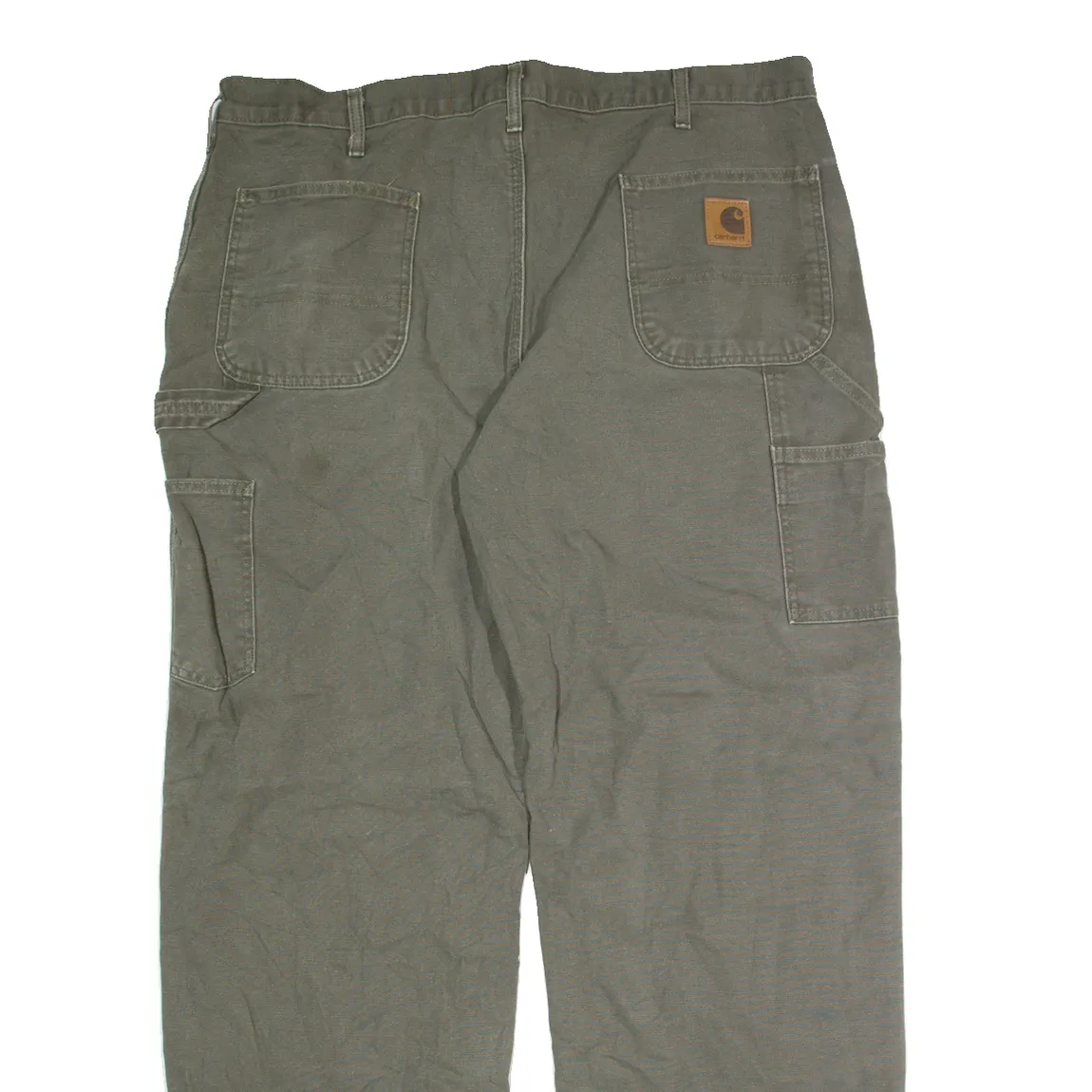 CARHARTT Mens Jeans Grey Regular Tapered W40 L32