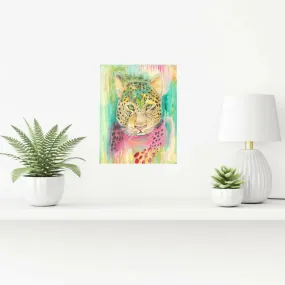 Artwork of Cat in Island Setting