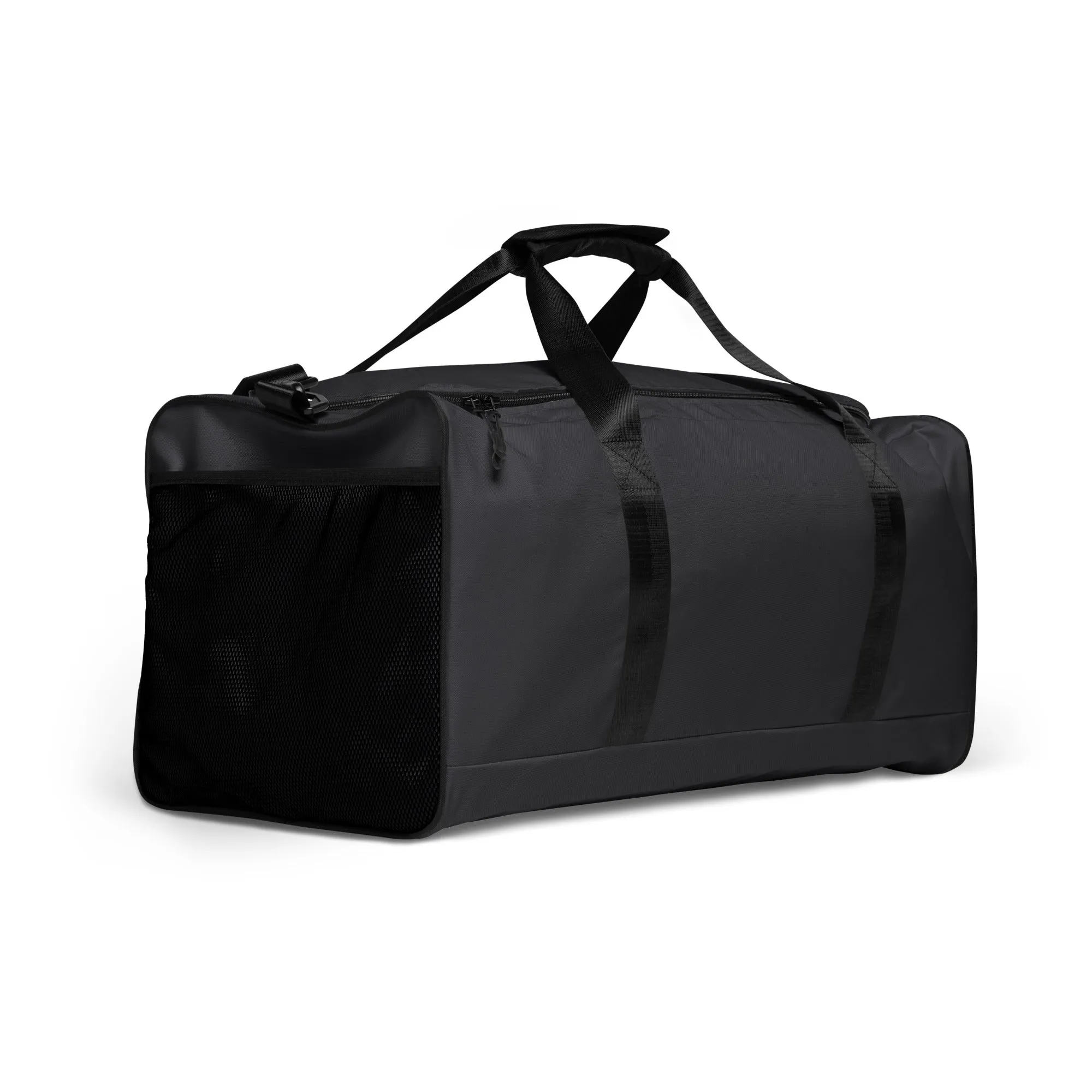 Charcoal Gray Duffle Bag