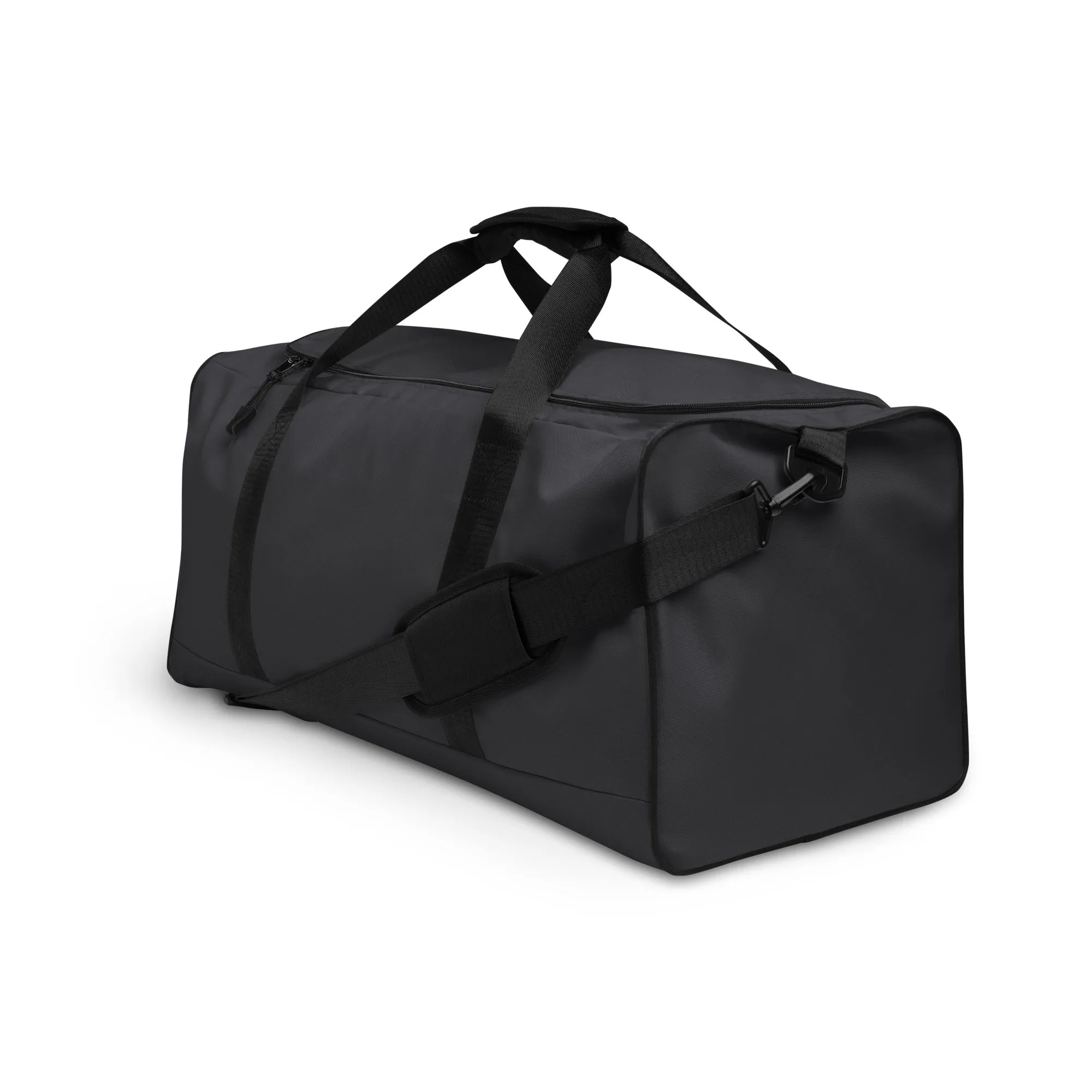 Charcoal Gray Duffle Bag