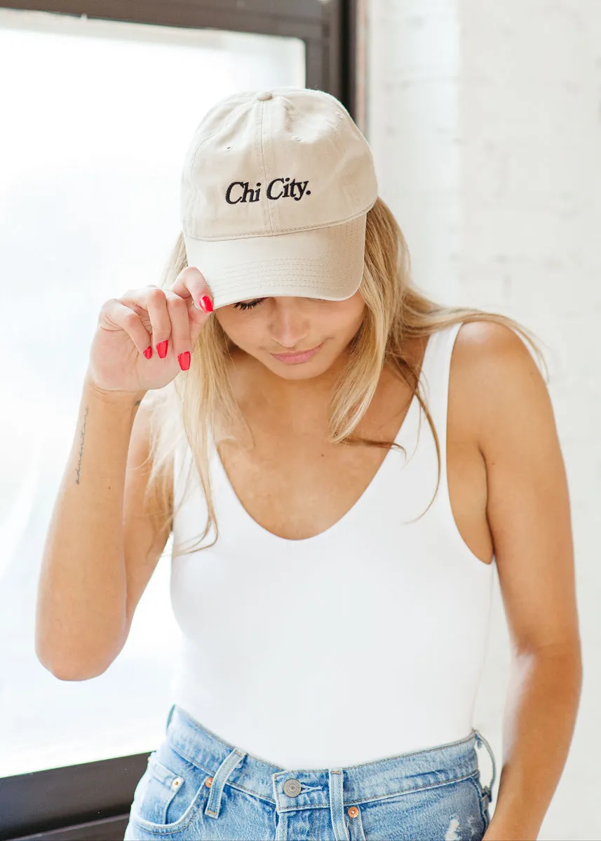 Chi City Dad Hat - Dune