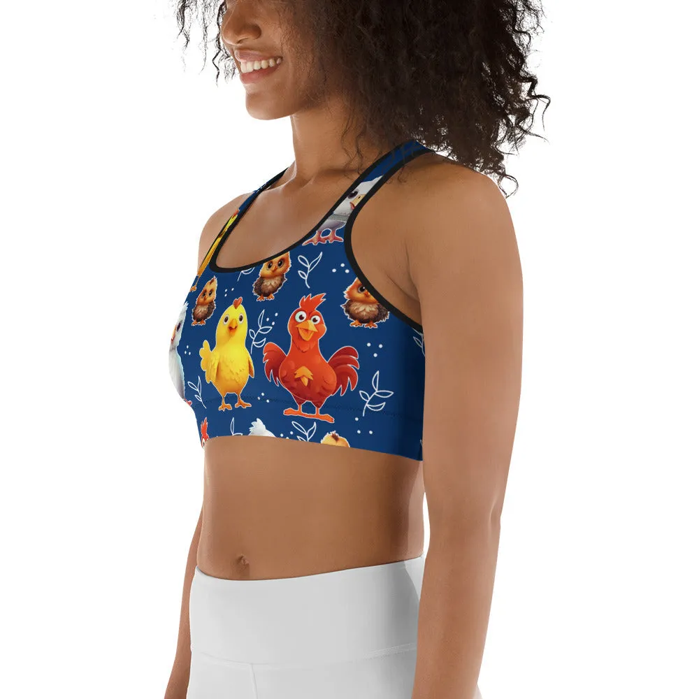 Chicken Sports Bra