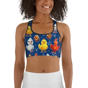 Chicken Sports Bra