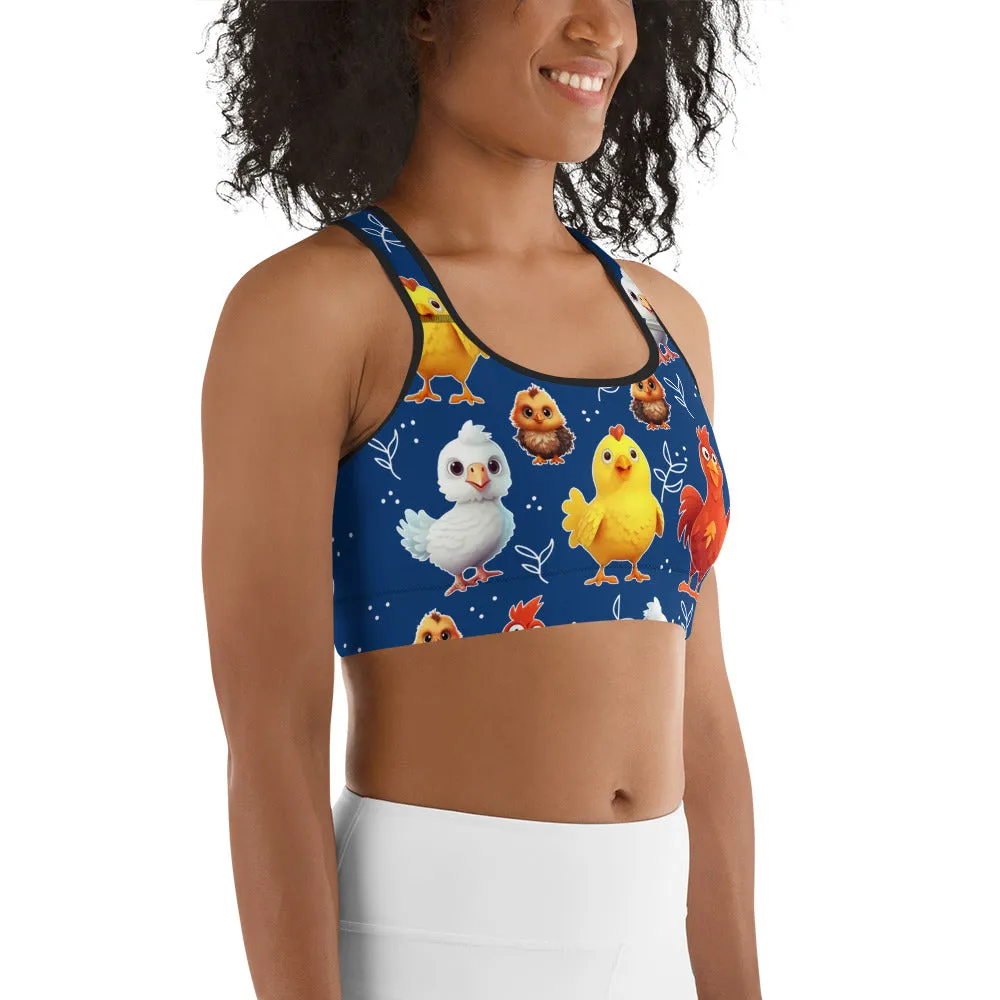 Chicken Sports Bra