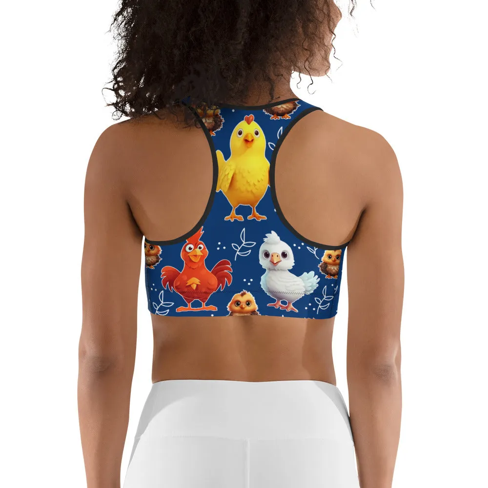 Chicken Sports Bra