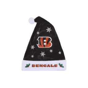 Cincinnati Bengals Embroidered Santa Hat