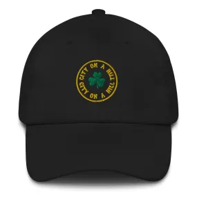 City on a Hill Shamrock Embroidered Hat