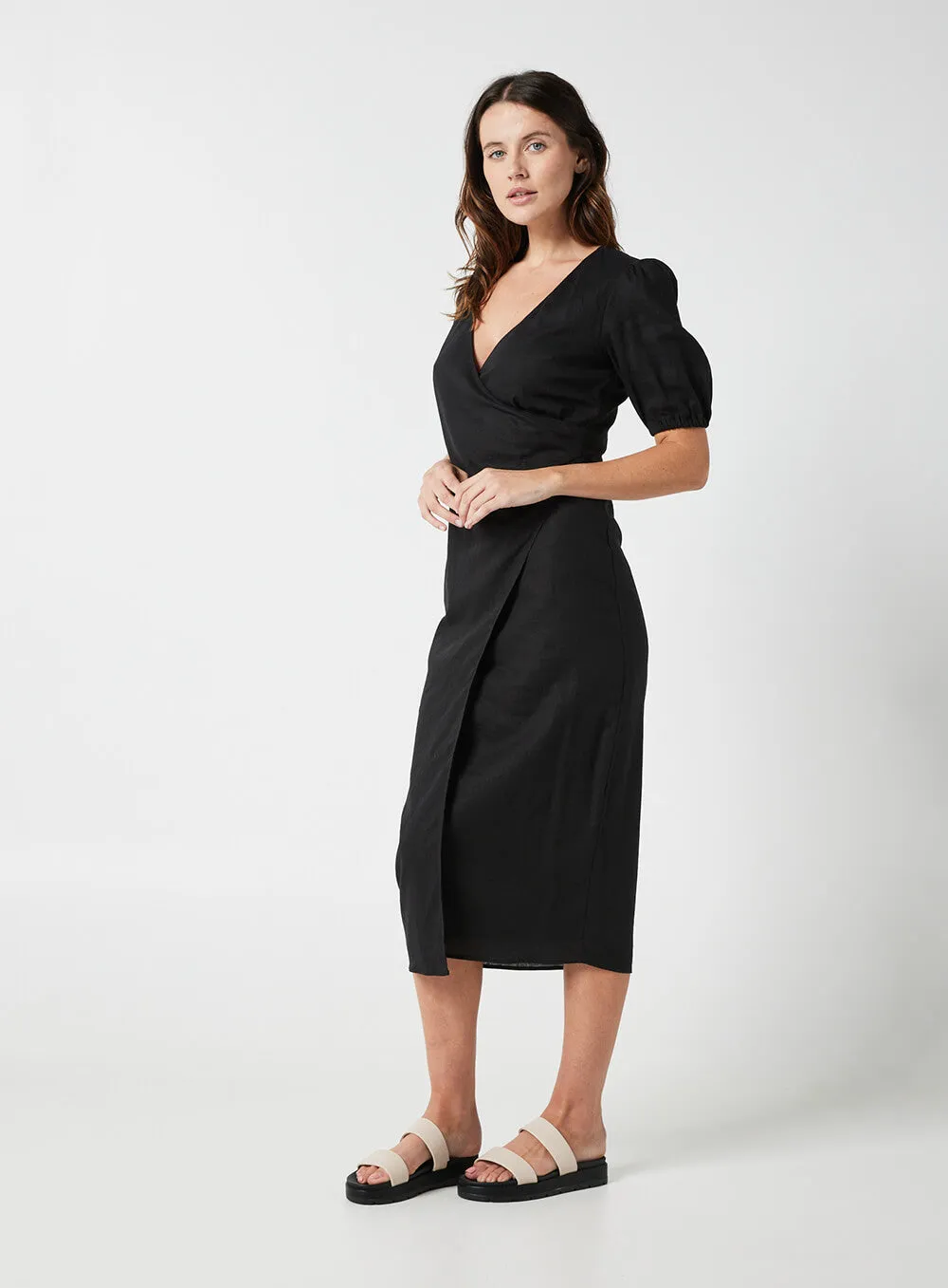 Stylish Black Cocktail Dress