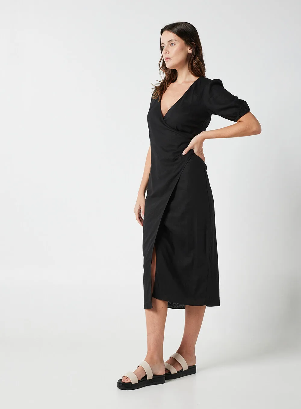 Stylish Black Cocktail Dress