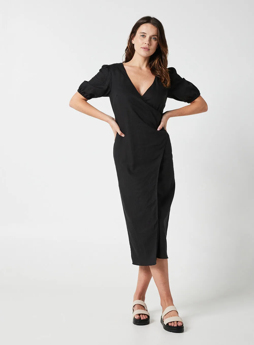 Stylish Black Cocktail Dress