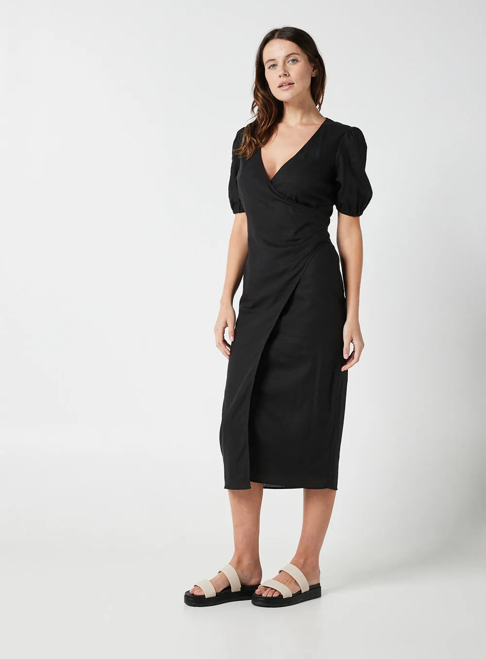 Stylish Black Cocktail Dress