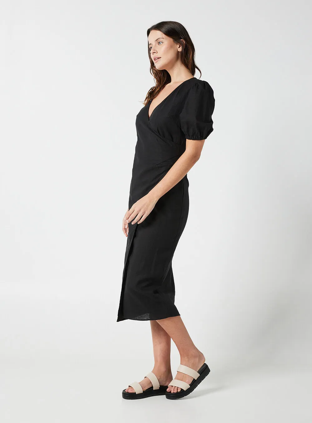 Stylish Black Cocktail Dress