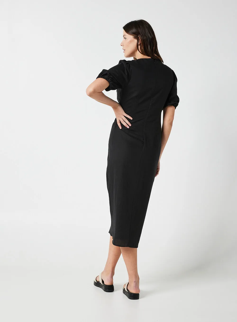 Stylish Black Cocktail Dress