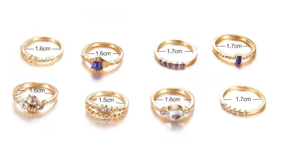 Cobalt Ring Set in Various Colors