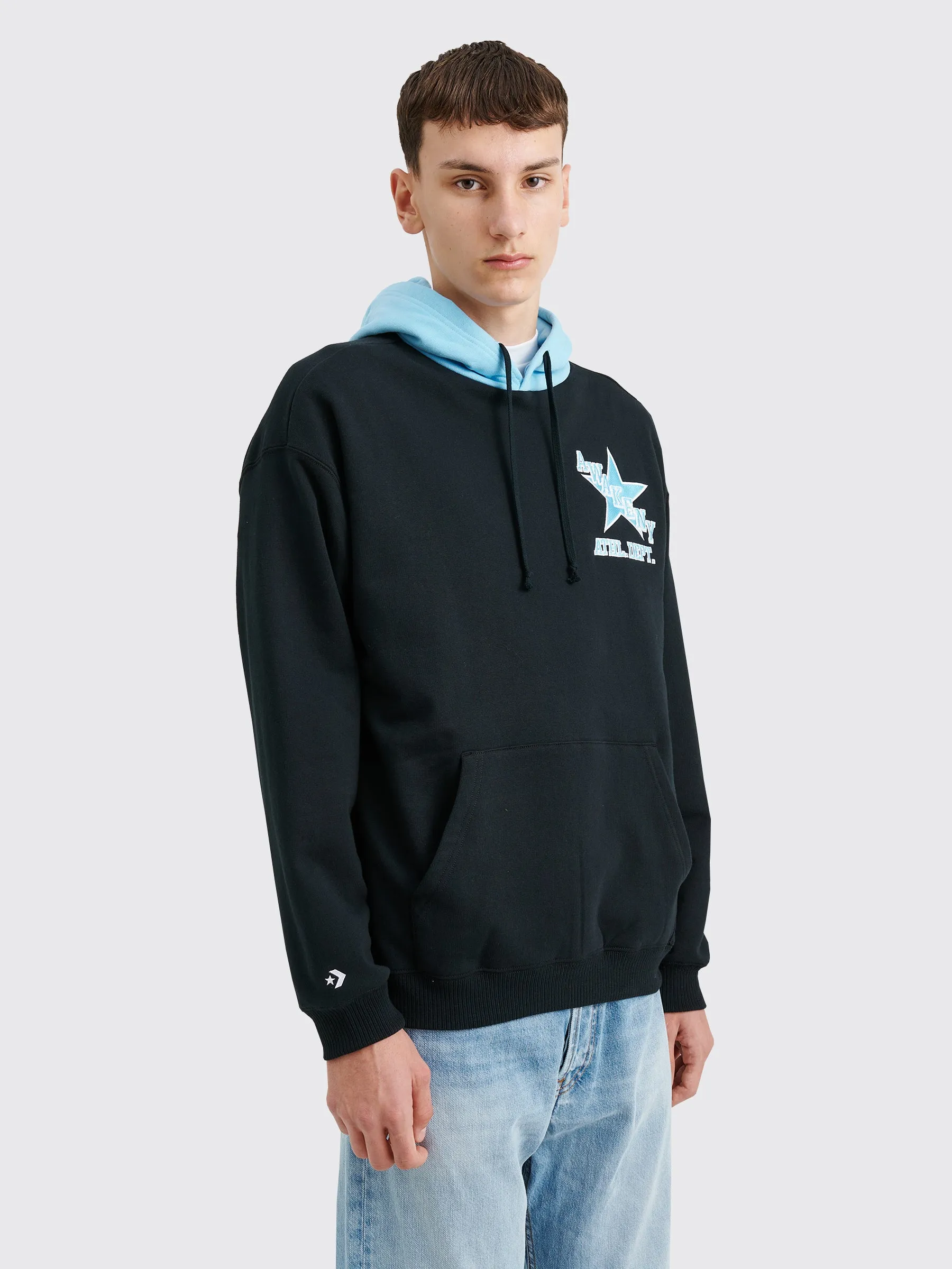 Converse x Awake NY Sweatshirt Hoodie Blue / Black