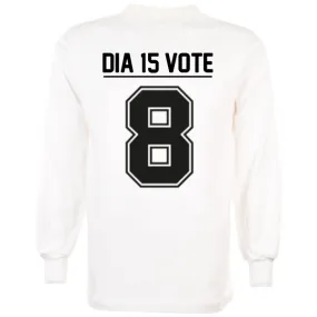 Corinthians Retro Football Shirt 1982 + Dia 15 Vote (Socrates)