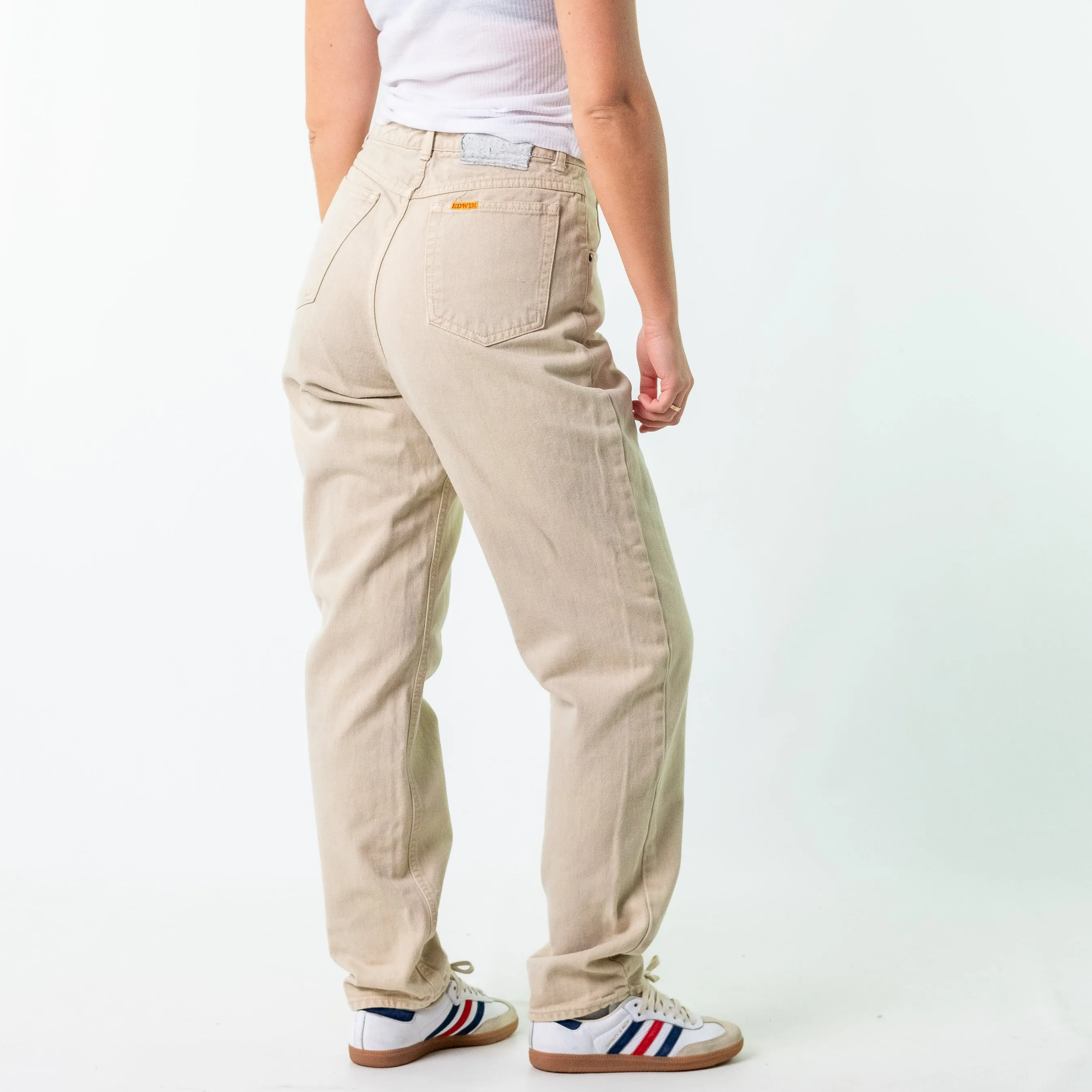 Cream 90s  Edwin Denim Jeans Baggy Pants (32x32)