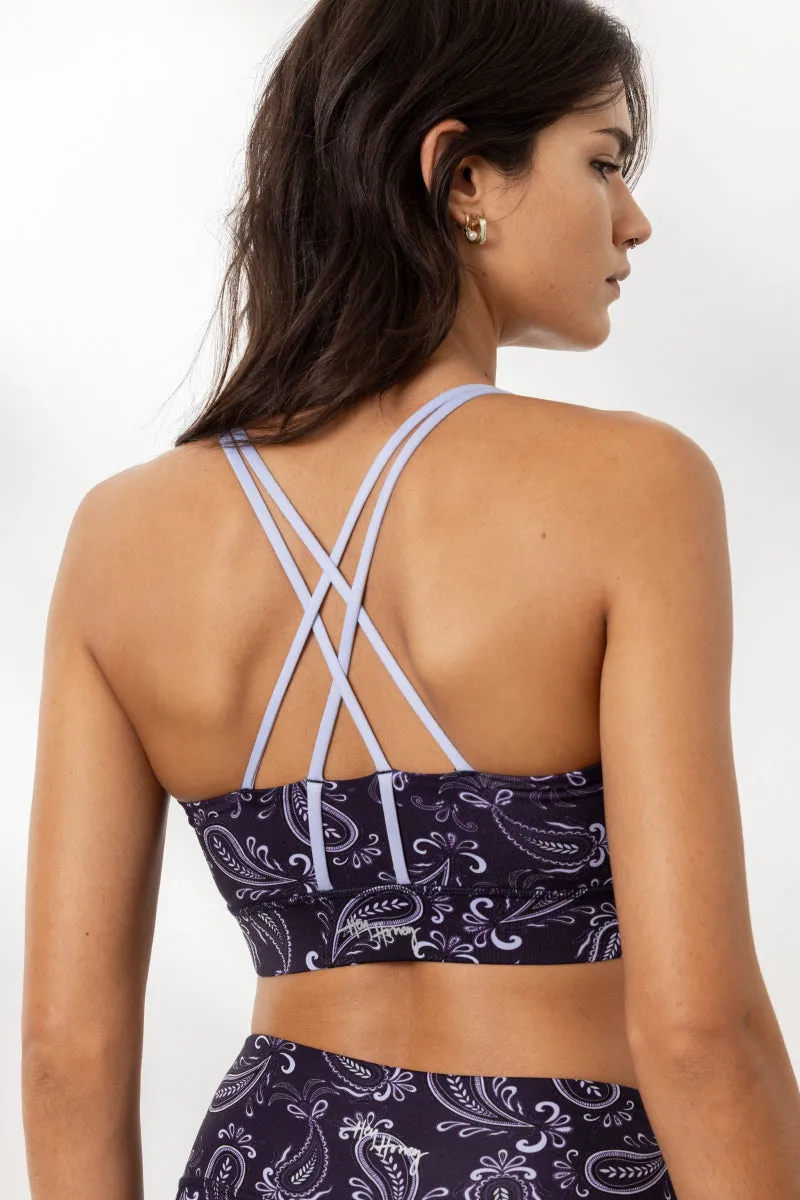 Criss-Cross Bra Bandana Eclipse