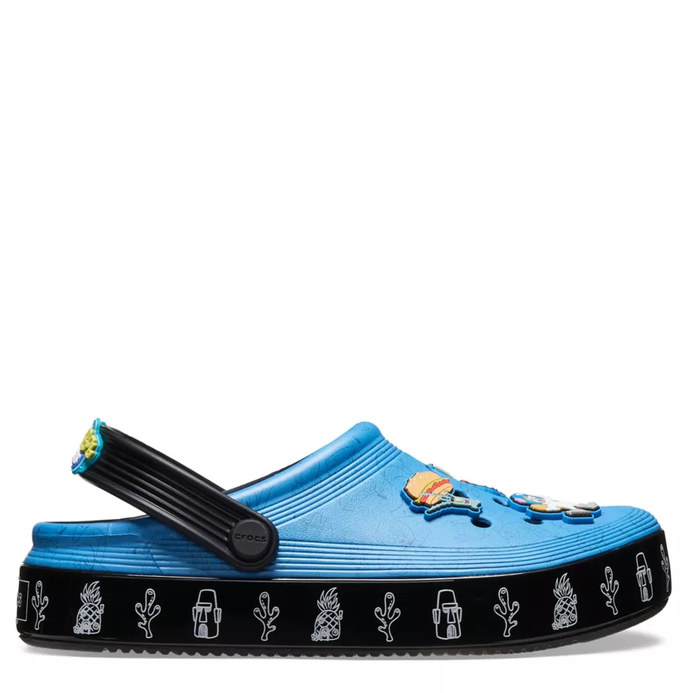 CROCS  BOYS LITTLE-BIG KID SPONGEBOB OFF COURT CLOG