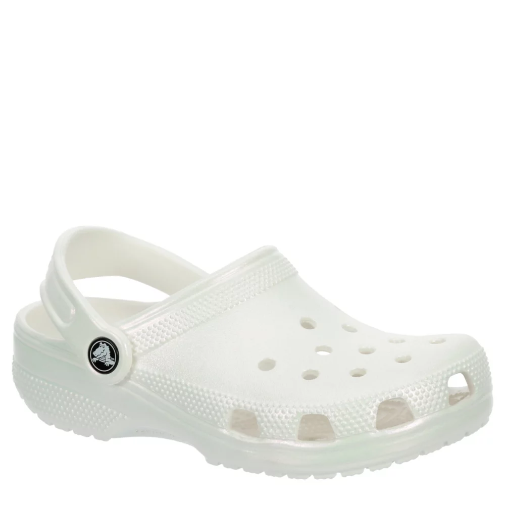 CROCS  GIRLS LITTLE-BIG KID CLASSIC GLITTER CLOG