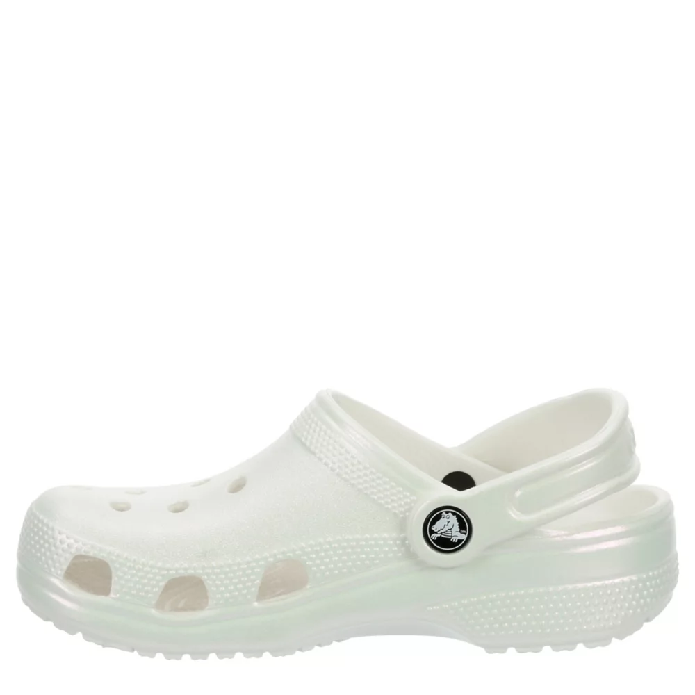 CROCS  GIRLS LITTLE-BIG KID CLASSIC GLITTER CLOG