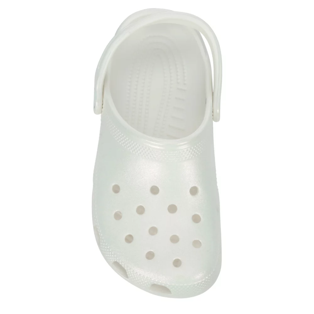 CROCS  GIRLS LITTLE-BIG KID CLASSIC GLITTER CLOG