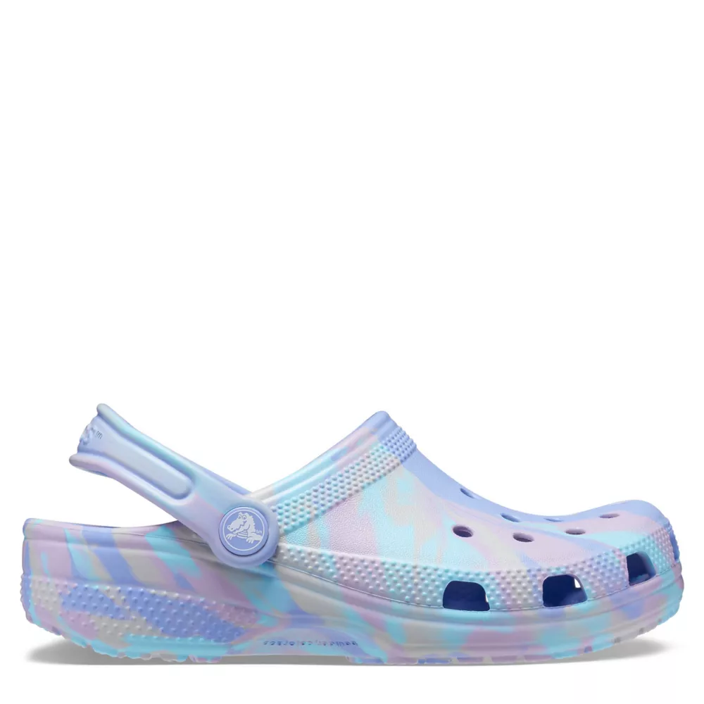 CROCS  GIRLS LITTLE-BIG KID CLASSIC MARBLE CLOG