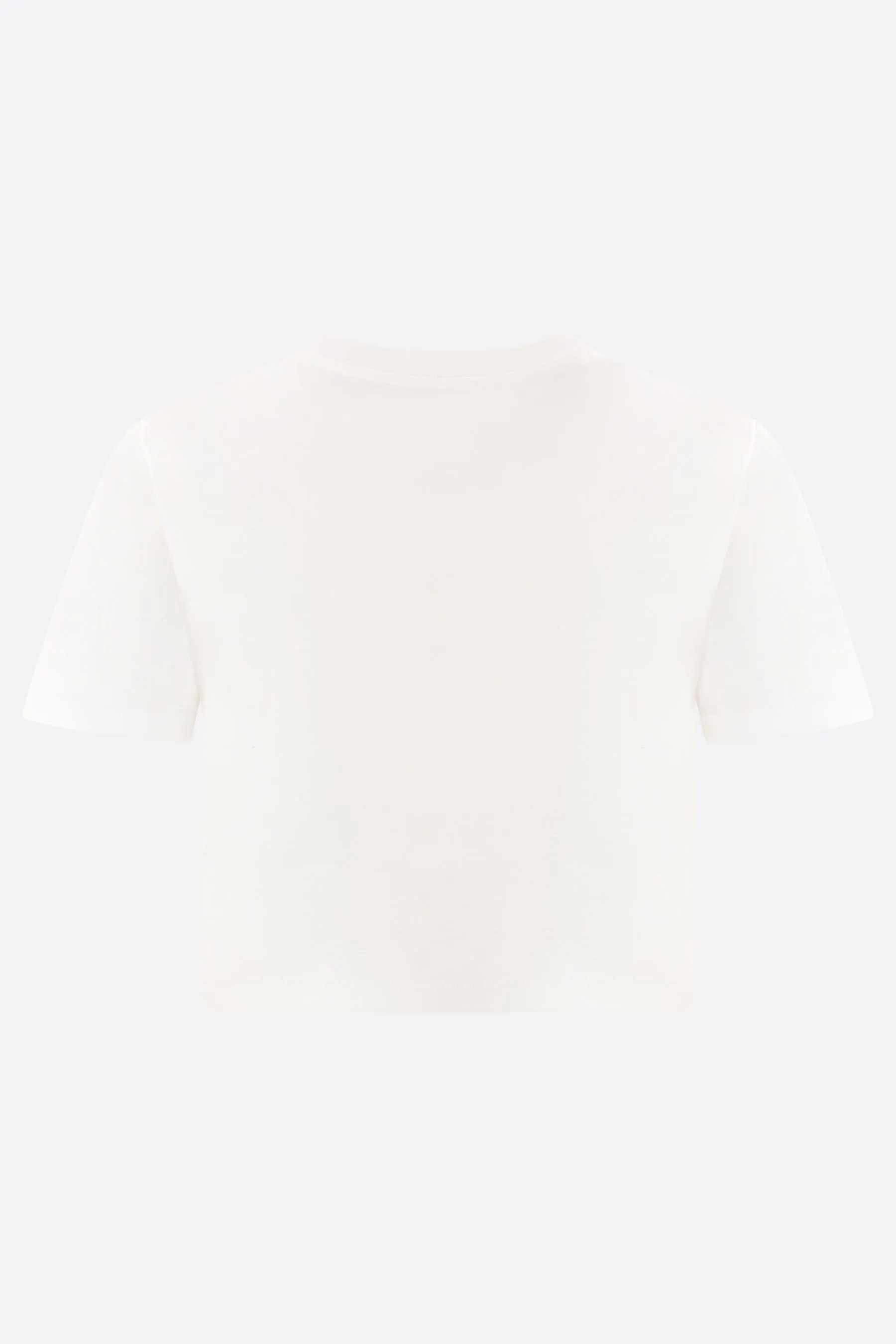 Cropped Cotton T-Shirt