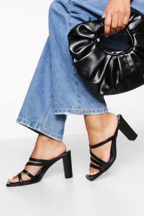 Cross Over Strap Detail Heels