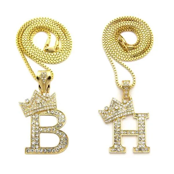 Gold Letter Set H by Crown