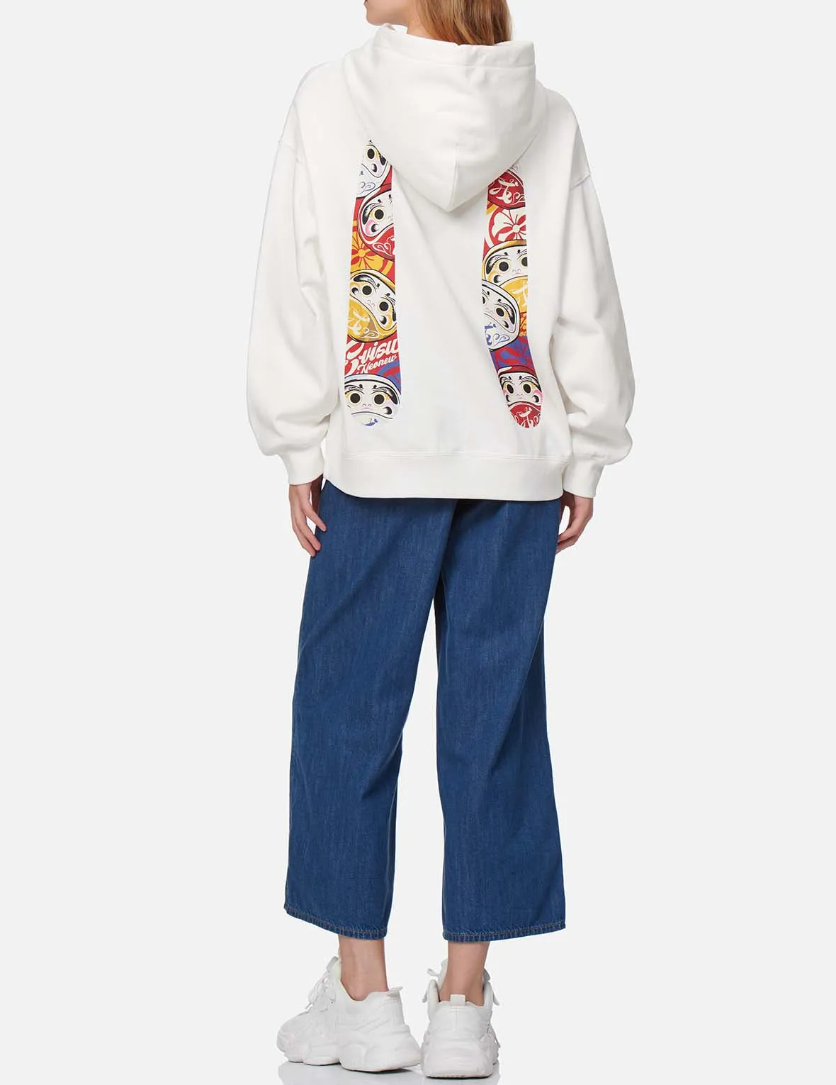 Daruma Daicock Print Sweatshirt