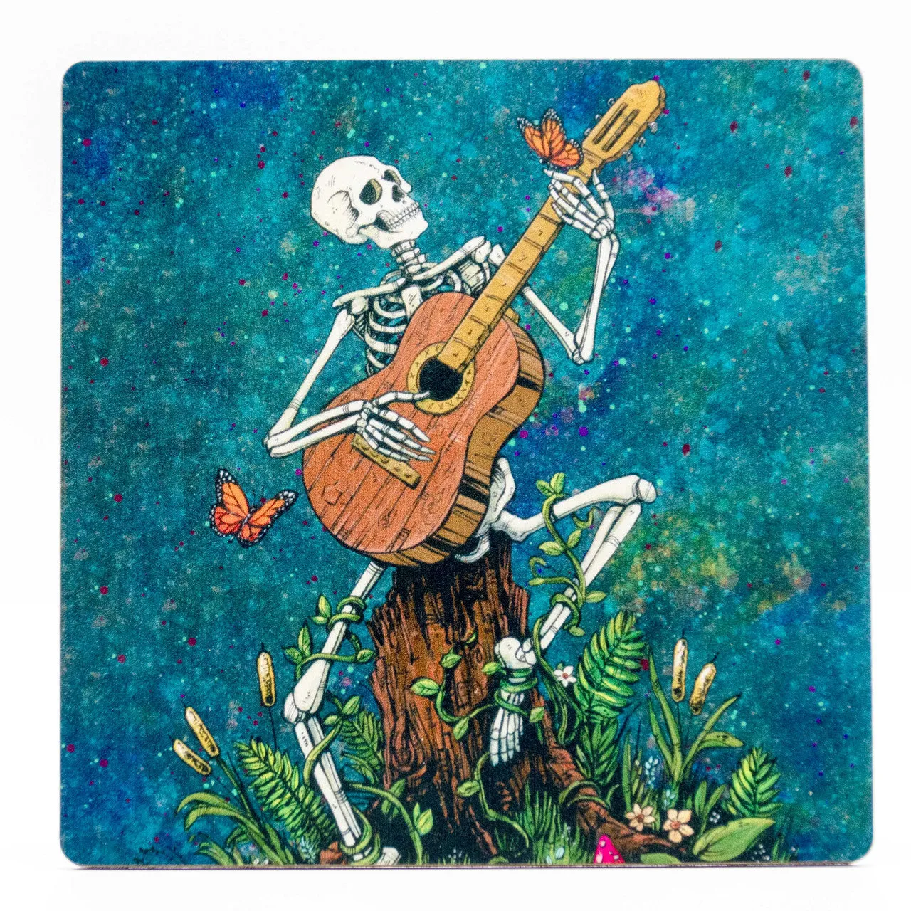 David Lozeau Skeleton Coasters Set