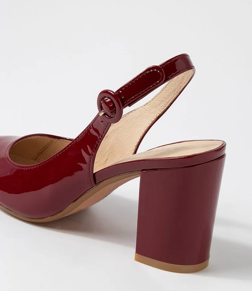 DIANA FERRARI Senice Cherry Patent Leather Heels