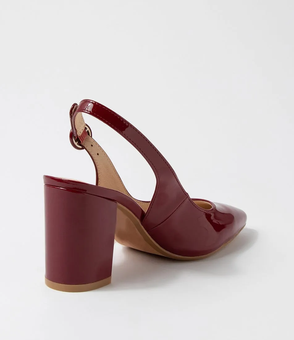 DIANA FERRARI Senice Cherry Patent Leather Heels